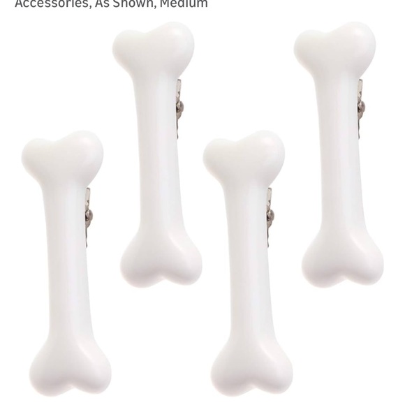 Other - Halloween Flintstones Bone Hair Clips (NEW)